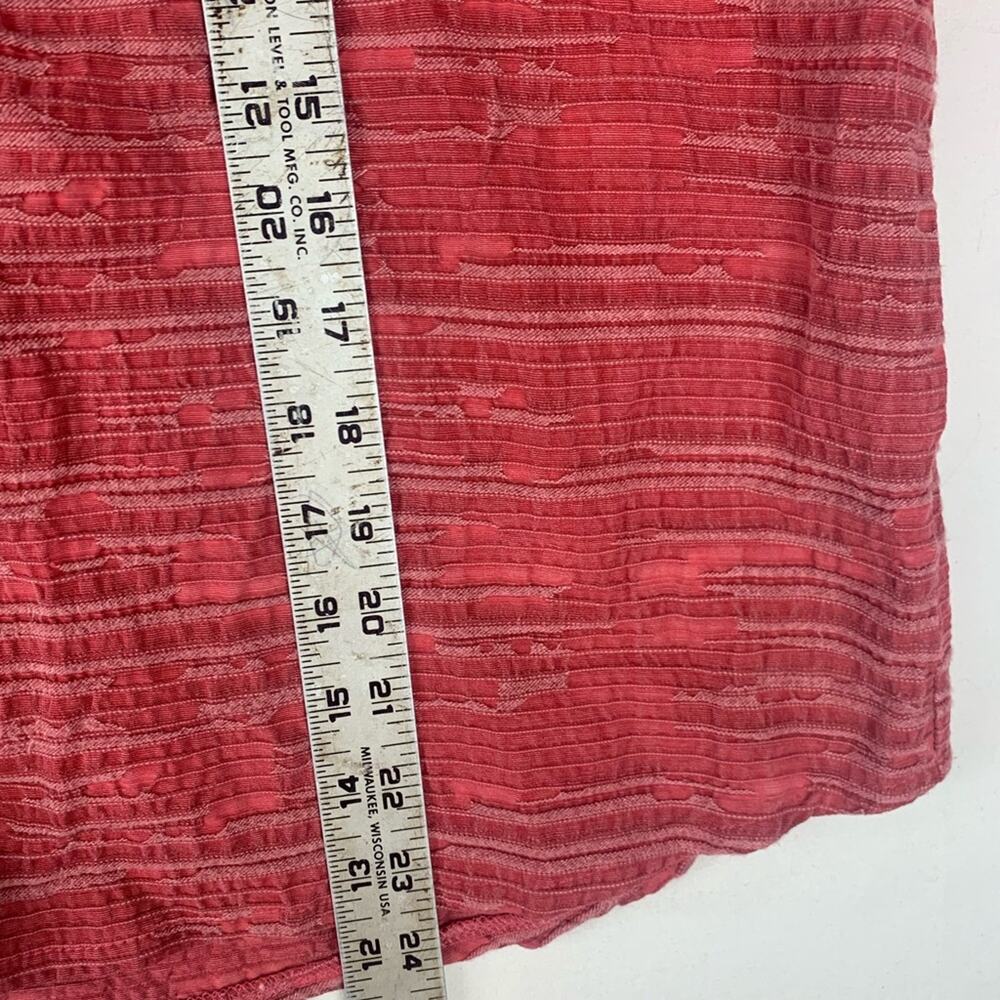 POL size small oversized patchwork button up shir… - image 8